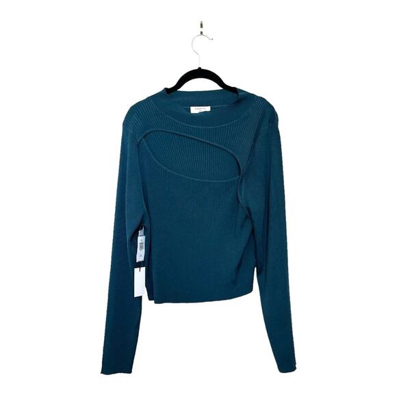 NWT Aritzia Babaton Imprint Sweater in Herbage Green Size 2XL - Picture 1 of 4